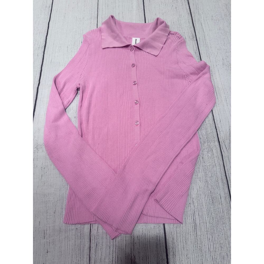 Abound Button Down Collared Lightweight Sweater - image 1